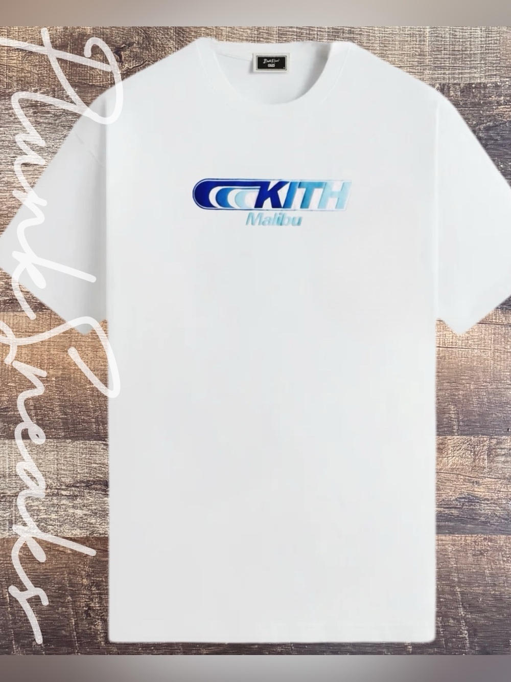 KITH Malibu Surf Sport Logo Vintage Tee • Store Exclusive • White • 2024